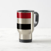 イエメン国旗 トラベルマグ (正面右)