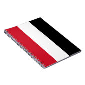 イエメン国旗 ノートブック (右側)