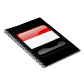 イエメン国旗 ノートブック (右側)
