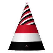 イエメン国旗 パーティーハット (左)