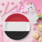 イエメン国旗 ペーパープレート (パーティー)