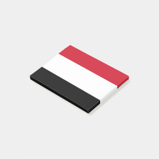 イエメン国旗 ポストイット