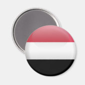 イエメン国旗 マグネット (正面/裏面)