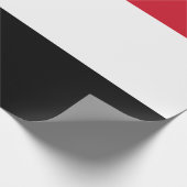 イエメン国旗 ラッピングペーパー (角)