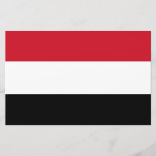 イエメン国旗 便箋