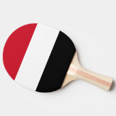 イエメン国旗 卓球ラケット (横)