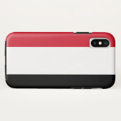 イエメン国旗 Case-Mate iPhoneケース (裏面(横))