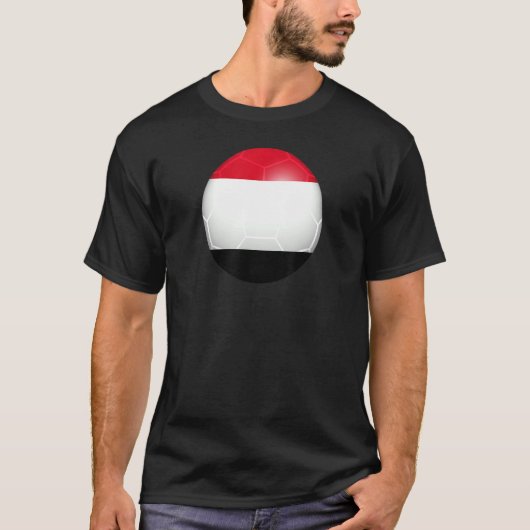 イエメン国旗 Tシャツ (正面)