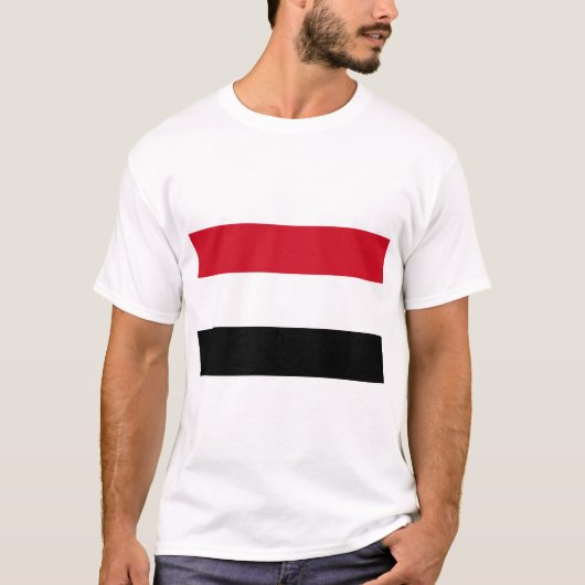 イエメン国旗 Tシャツ (正面)
