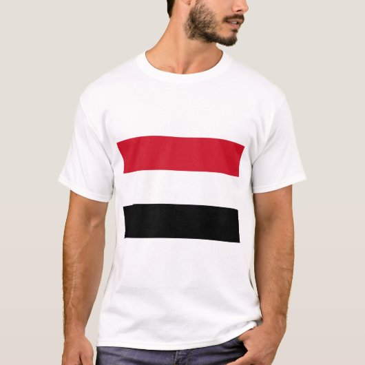 イエメン国旗 Tシャツ (正面)