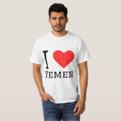 イエメン大好き Tシャツ (正面フル)