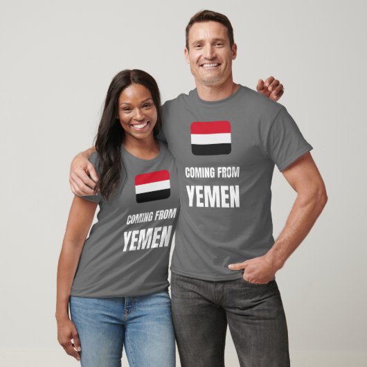イエメン来出身の Tシャツ (ユニセックス)