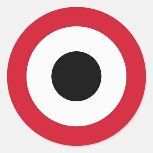 イエメン空軍ルンデル ラウンドシール (正面)