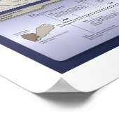 イエメン詳細地図 – 2002 ポスター (角)