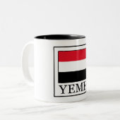 イエメン ツートーンマグカップ (正面左)