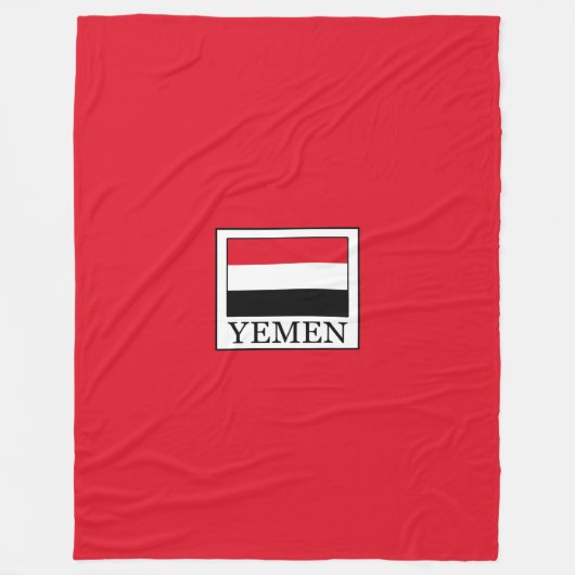 イエメン フリースブランケット (正面)