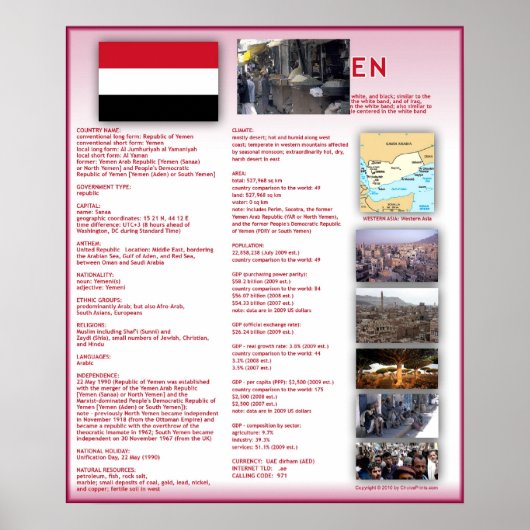 イエメン ポスター (正面)