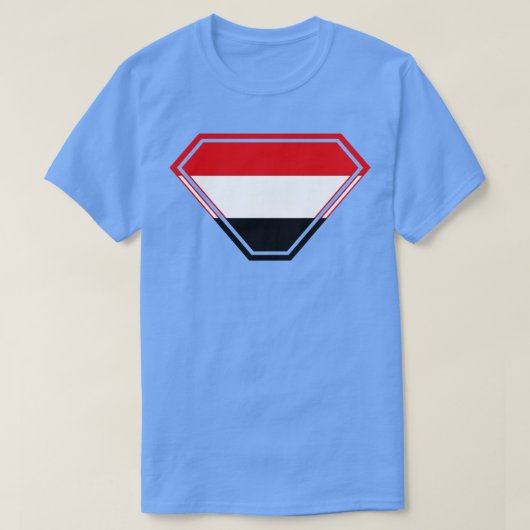 イエメンSuperPowered Tシャツ (デザイン正面)