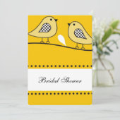 イエモダンローラブバードブライダルシャワー   招待状 (スタンド正面)