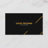 イエモダンロー&ブラックブルドーザー建築 名刺 (裏面)