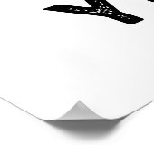 イエロおもしろいイエローレモンパン ポスター (角)