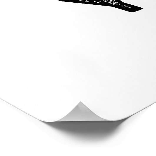 イエロおもしろいフルーツイエローバナナプン ポスター (角)