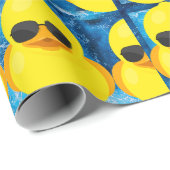 イエロおもしろいラッピング紙 ラッピングペーパー (ロールコーナー)