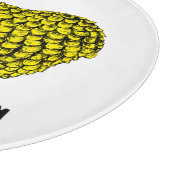 イエロおもしろいー中国のラム年〔占星術の〕十二宮図誕生日CutB カッティングボード (角)