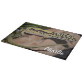 イエロはっきりしたレオパードGecko カッティングボード (角)