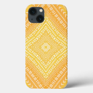 イエロカッコいいーボホ万華鏡のように千変万化するパターンマンダラ iPhone 13ケース
