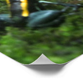 イエロストライプのダーツカエル ポスター (角)