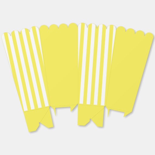 イエロストライプーズのポップコーンフェイスボックス フェイバーボックス (見開き)