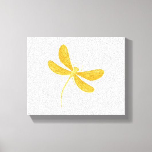 イエロトンボ キャンバスプリント (正面)