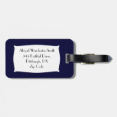 イエロフェイクー(石)宗教十字架/パーソナライズ ラゲッジタグ (裏面横)