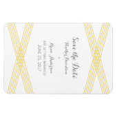 イエロモダンデコ日付磁石の保存 マグネット (横)