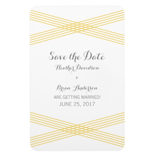 イエロモダンデコ日付磁石の保存 マグネット (縦)