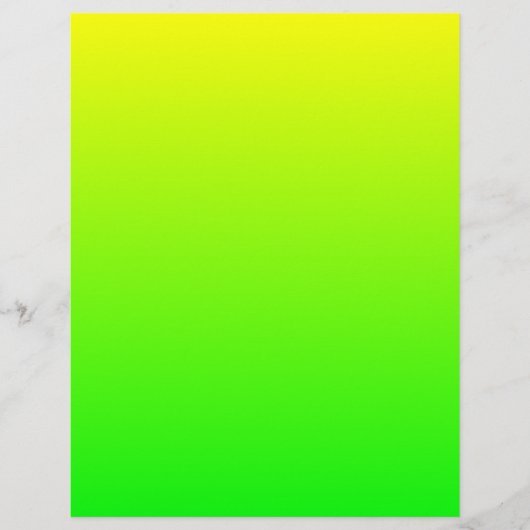 イエローからライムのフライヤー チラシ (正面)