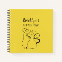 イエローとブラックのアーティストスケッチ