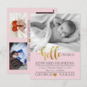 イエローの世界 赤ちゃん フォトグラファー 発表 新しい ポストカード (正面/裏面)