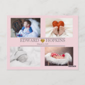 イエローの世界 赤ちゃん フォトグラファー 発表 新しい ポストカード (裏面)