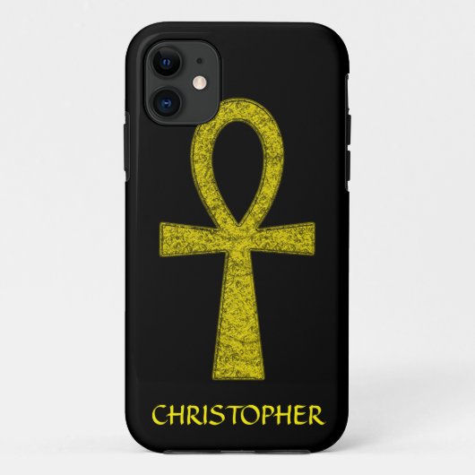 イエローのiPhone 5ケース Case-Mate iPhoneケース (裏面)