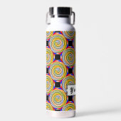 イエローらせん状ズバイケネス・ヨンチッチ ウォーターボトル (正面)