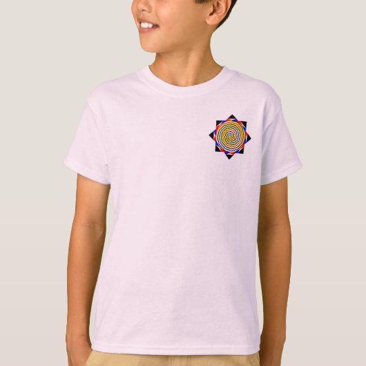 イエローらせん状ズバイケネス・ヨンチッチ Tシャツ (正面)