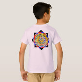 イエローらせん状ズバイケネス・ヨンチッチ Tシャツ (裏面フル)