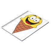 イエローアイスクリーム ノートブック (左側)