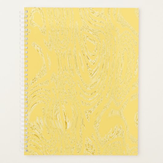 イエローアイススパイラルノート プランナー手帳 (正面)