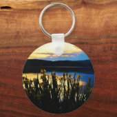 イエローアイリスアットレイクアローワードショア キーホルダー (正面)