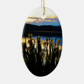 イエローアイリスアットレイクアローワードショア セラミックオーナメント (右)