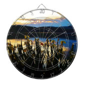 イエローアイリスアットレイクアローワードショア ダーツボード (正面)