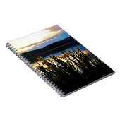 イエローアイリスアットレイクアローワードショア ノートブック (右側)